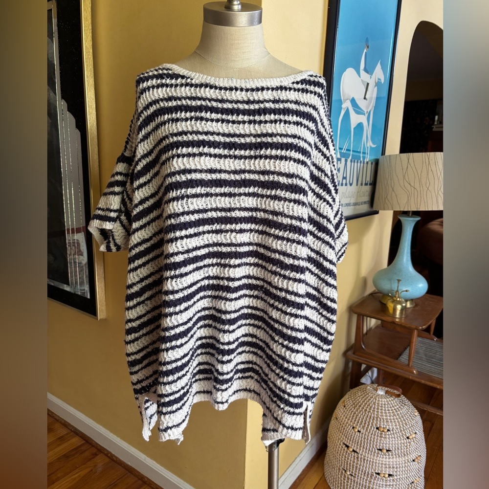 soft surroundings stripe summer sweater
